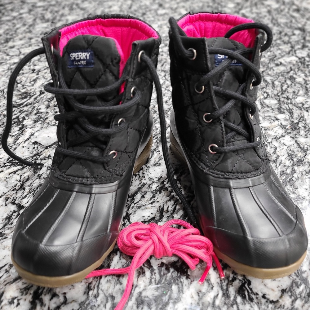 NWT Kids Sperry duck boots size 1